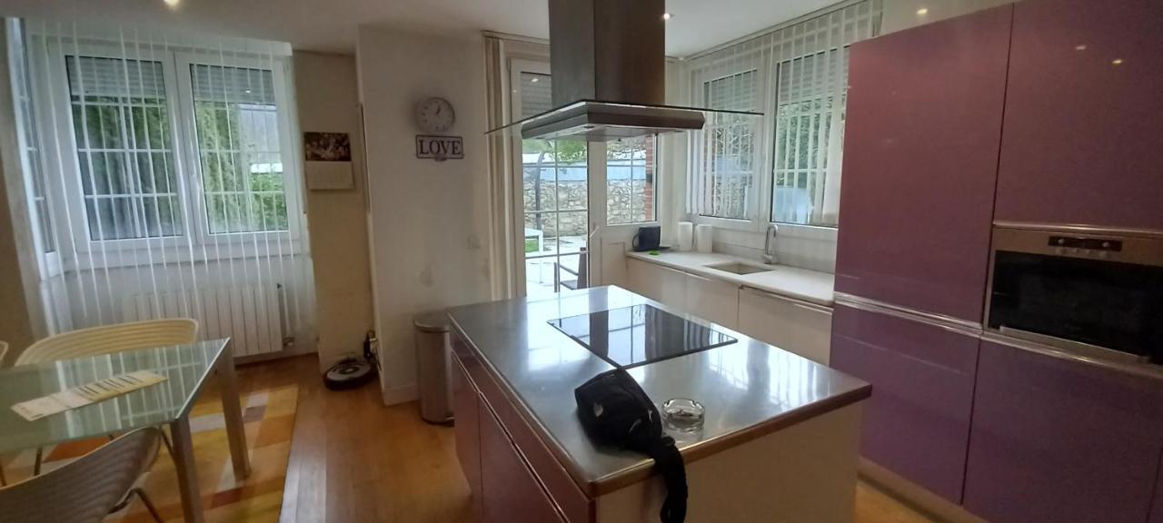 Chalet Con Piscina, Sauna Y Jacuzzi Cerca Del Mar A Media Hora De Bilbao Y Santander El Puente  エクステリア 写真